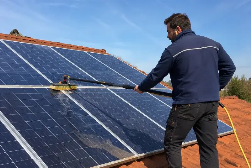 Nettoyage et entretien de panneaux solaires à Castelnau-Tursan