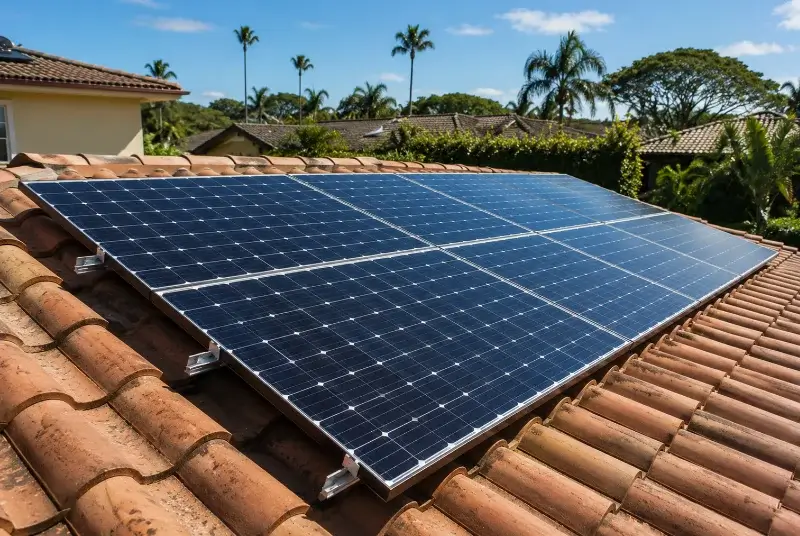 Installation de panneaux solaires à Castelnau-Tursan